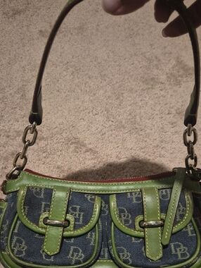 Vintage Dooney And Bourke Saddle Bag